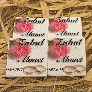 Söz Taş Baskı Magnet