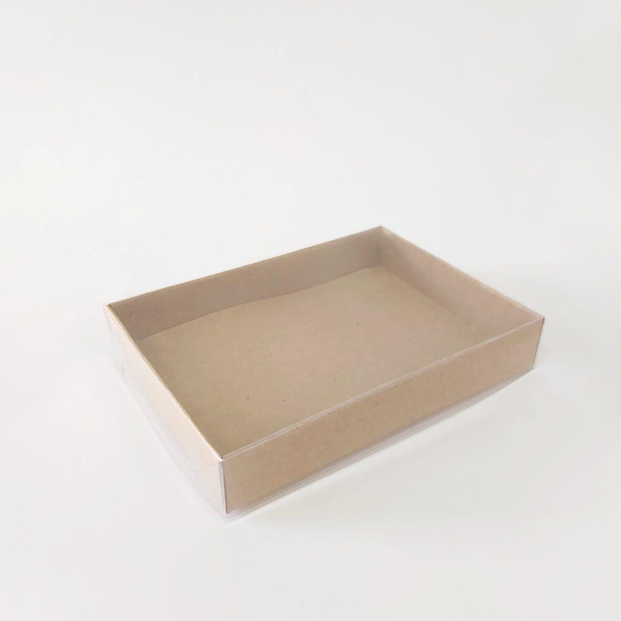 15x11x3 Altı Kraft Karton Üstü Asetat Kutu