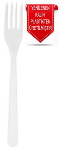 25 Lİ ÇATAL LÜKS BEYAZ