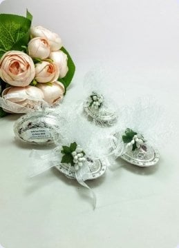 Süslenmiş Lokumluk Ekonomık Nikah Şekeri (Kampanyalı - İndirimli ürün)
