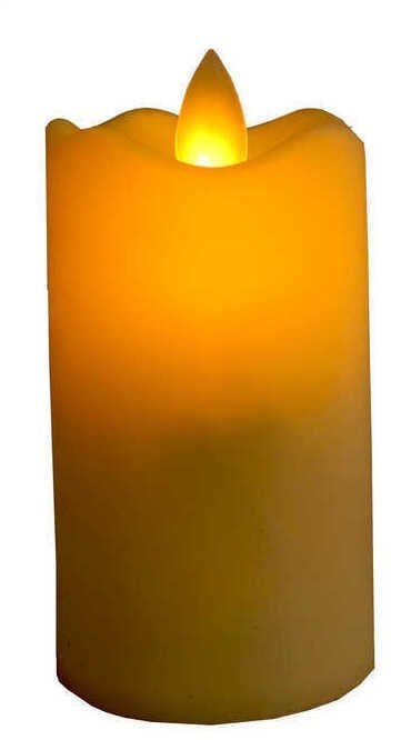5X11 CM LED IŞIKLI PİLLİ MUM