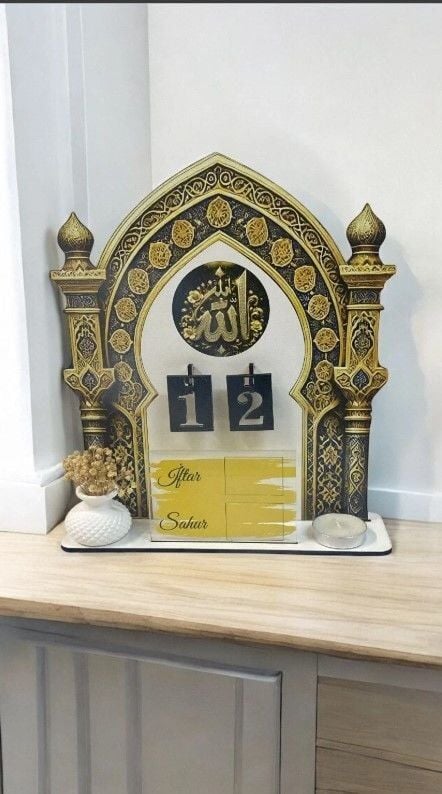 Masa Üstü Günlük Günlük Ramazan Takvimi