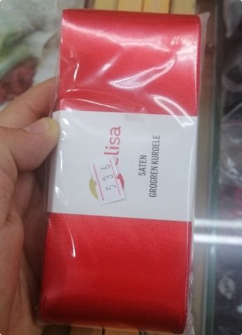 6 cm SATEN KURDELA