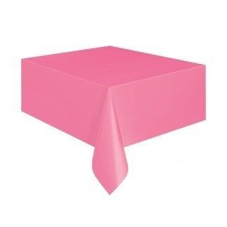 MASA ÖRTÜSÜ DÜZ PEMBE 137X183CM
