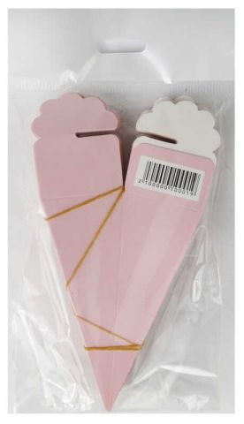 KÜLAH KARTON KUTU MAKARON PEMBE PK:25 KL:300