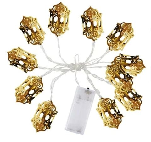 2 Mt Ramazan Temalı Pilli Led Işık