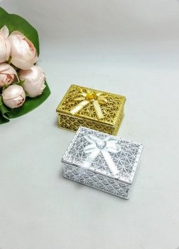 10 Lu Pvc Dikdörgen Kurdelalı Büyük Kutu
