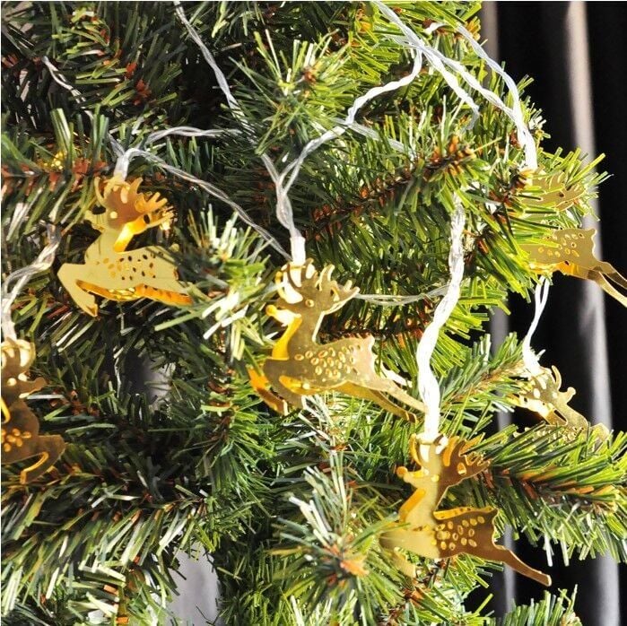 Yılbaşı Pilli Led Işıklı Geyik 3 mt.