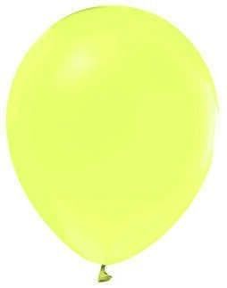 BALON DÜZ 5 İNC MAKARON VANİLYA SARI PK:100 KL:36