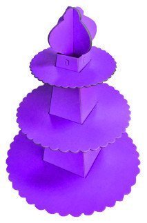 CUP CAKE STANDI PİRAMİT MODELİ DÜZ RENK