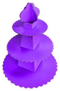 CUP CAKE STANDI PİRAMİT MODELİ DÜZ RENK