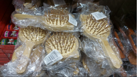 24’lü Bambu Kedi Bebek Tarak