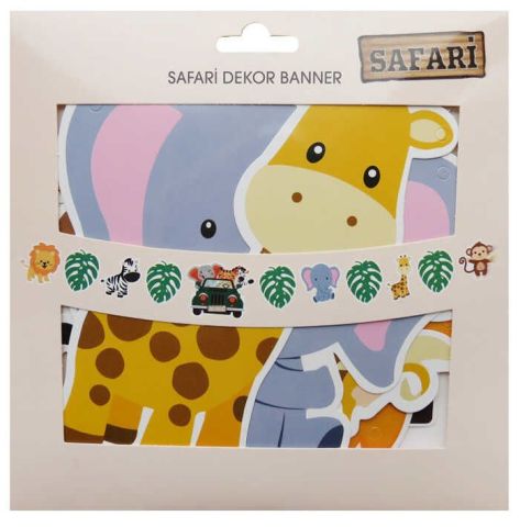 FLAMA SAFARİ FİGÜRLÜ PENCERELİ KUTUDA