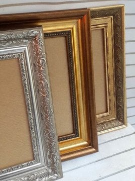 40*45 Cm Ahşap,Kapı Süsü,Çerçeve Boş Fon