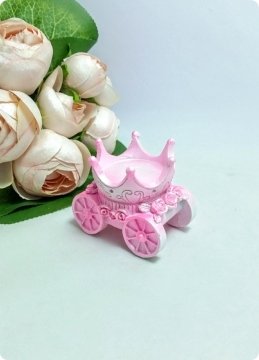 20 li Polyester Taç Araba Bebek Şekeri