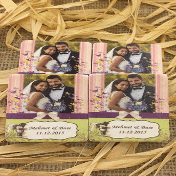 Doğal Taş Baskı Magnet Söz,Nişan,Kına,Nikah Kınahediyelik