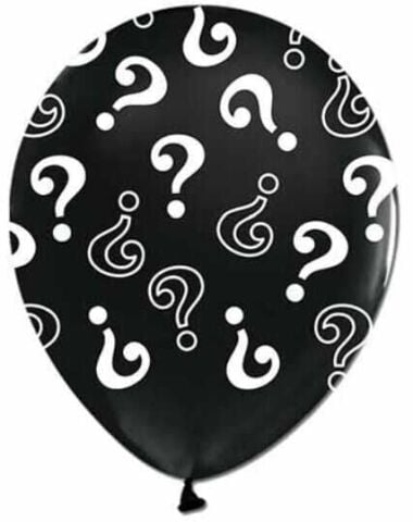 5 Lİ BALON CİNSİYET BASKILI 12 İNC