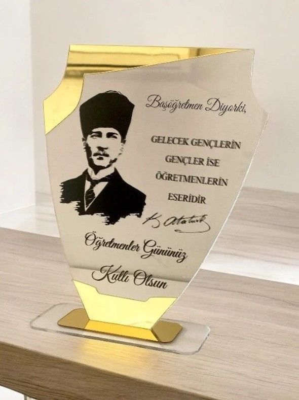 Öğretmenler günü Pleksi plaket