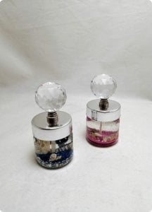 40 cc Kumlu Deniz Kabuklu Jel Mum (Kristal tepeli 40 cc Kavanoz)