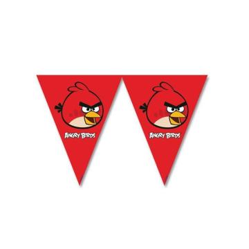 Angry Birds Klasik Üçgen Bayrak / Flama