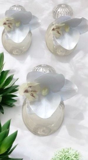 20 Li Çiçekli Yuvarlak  Pvc Şişe Hediyelik