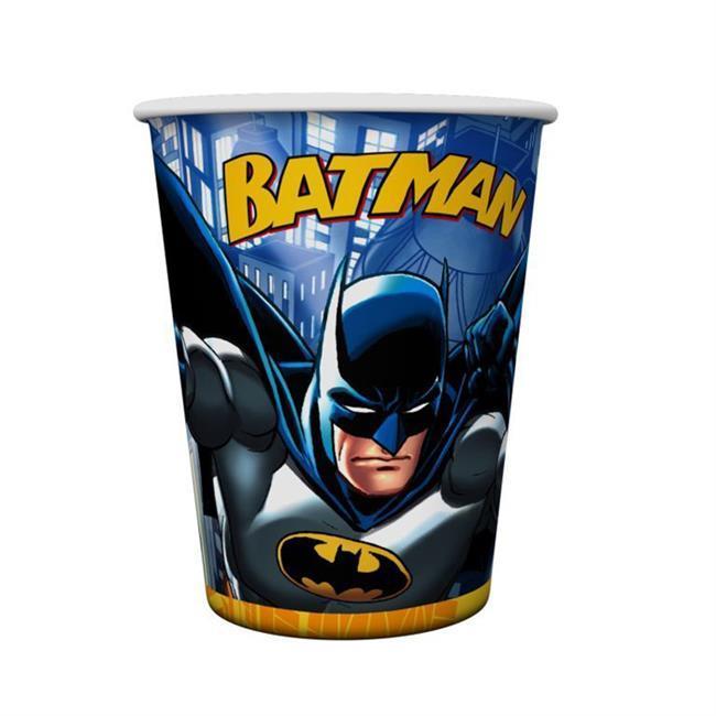 8 Li Batman Karton Bardak