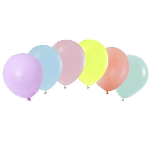 12 inç Makaron Balon Jumbo Balon (10 lu)
