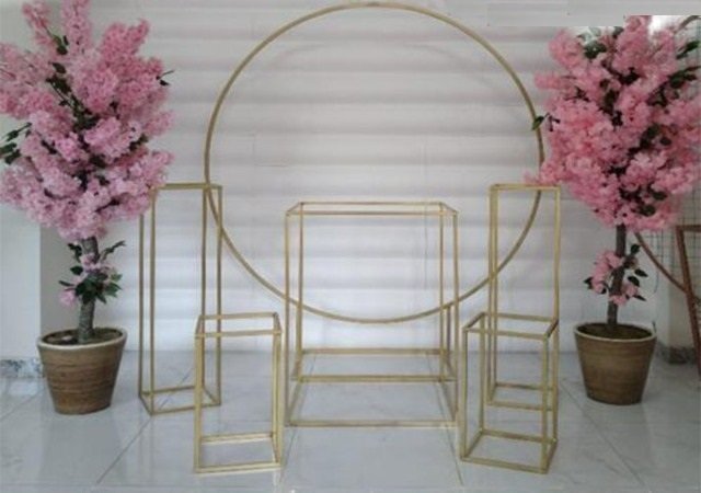 6 lı Dikdörtgen Masa Seti