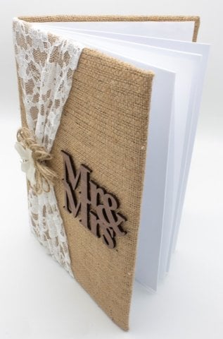 Mr & Mrs Yazılı Nikah Anı Defteri