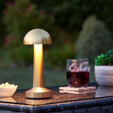 Dekoratif Led Mantar Masa Lambası