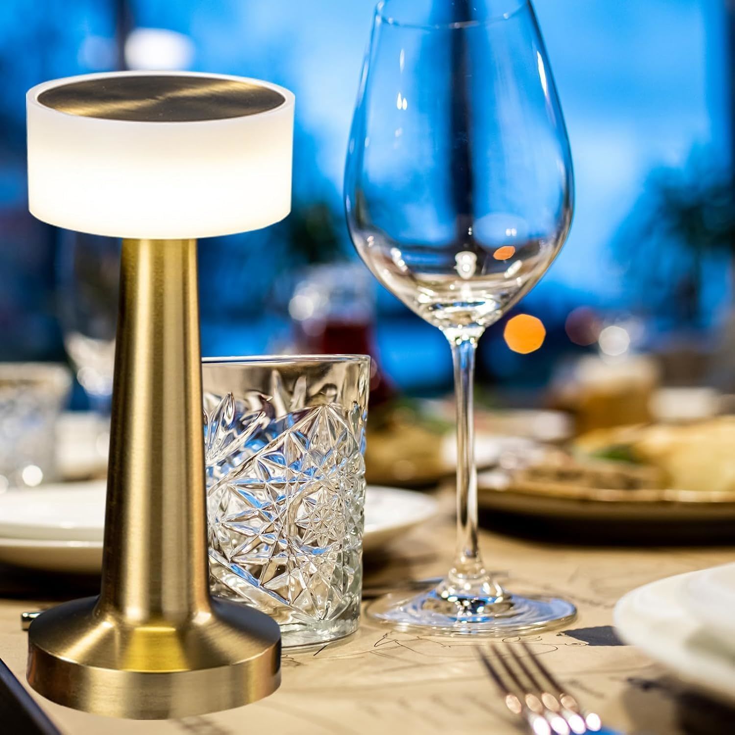 Dekoratif Dokunmatik Led Masa Lambası MZ-328