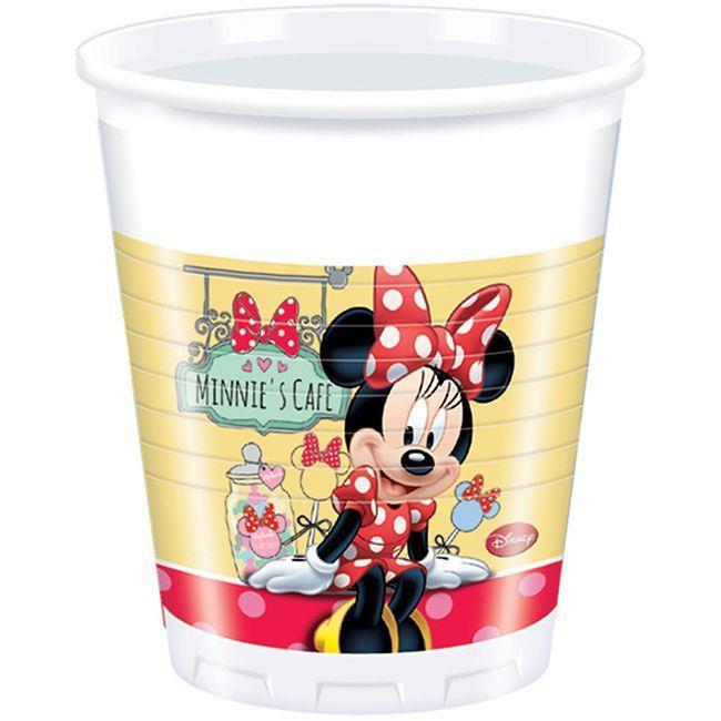 8 Li Minnie Cafe Karton Bardak