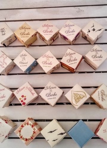 Baskılı Baskısız Küp Karton Kutu 5x5x5 cm 24 Adet / Paket - Baskı Bedeli (0-50 adetler)