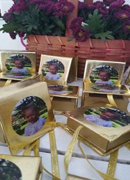 Altın Deri Kaplı Sıvama Ahşap Kutu