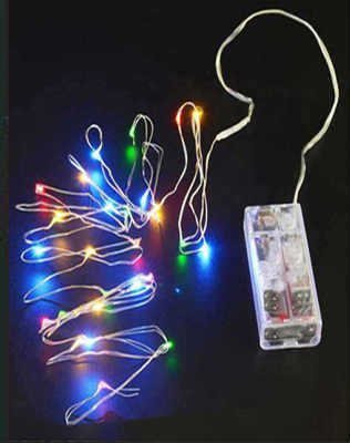 LED IŞIK PİLLİ 3 MT 3 FONKSİYON RENGARENK
