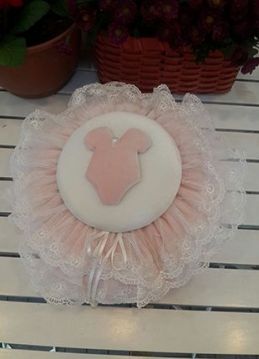 Yuvarlak Bebek Takı Yastığı