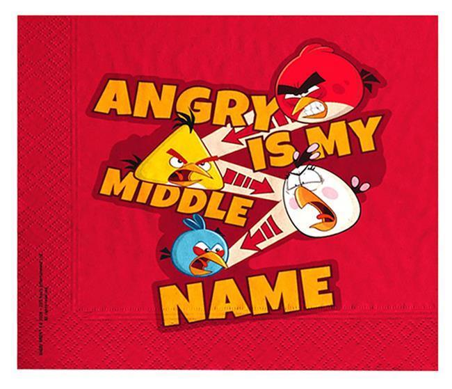 16 Lı Angry Birds Kağıt Peçete