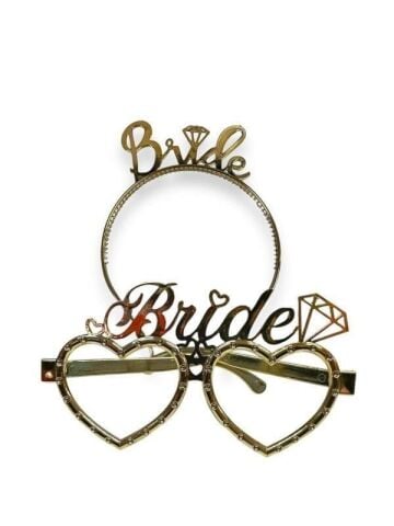 Mika  Bride  gözlük & taç takımı