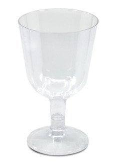 6 LI KADEH AKRİLİK KISA AYAKLI 150 ML ŞEFFAF