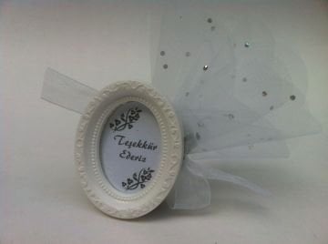 Polyester oval çerçeve