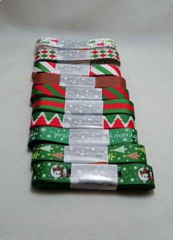 2 Cm Yeşil Kırmızı İnce Çizgili Yılbaşı Kurdela 10 Mt.