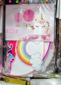 Unicorn 2 li sarkıt süs