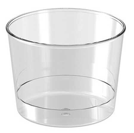 10 LU 250 CC YUVARLAK ŞEFFAF MİKA KASE (MAGNOLİA)