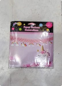 Unicorn Kağıt dekoratif süs