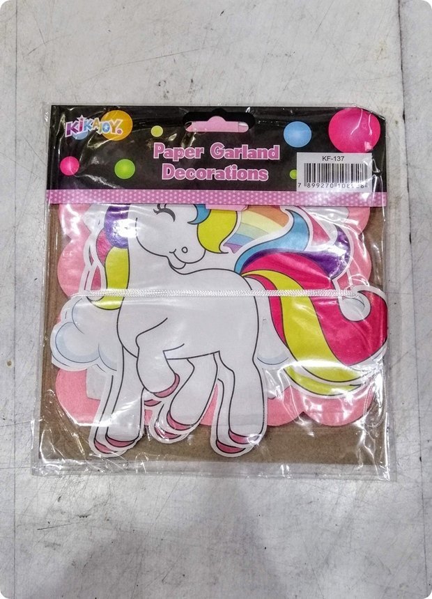 Unicorn Kağıt dekoratif süs