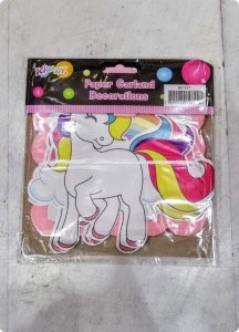 Unicorn Kağıt dekoratif süs