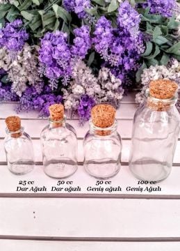 Mantarlı Şişeler Bebek ve Nikah Objesi
