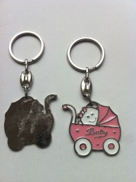 20 li puset metal bebek anahtarlık
