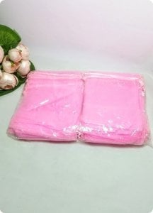 100 lü Büzgülü Çerezlik tül Kese 12x14 cm