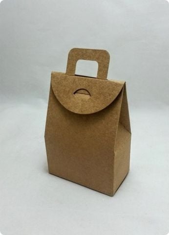 20 li Kraft Karton Mini Çanta